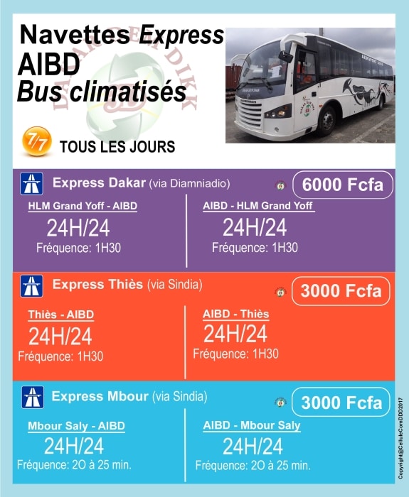 Bus Dakar AIBD